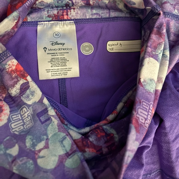 Ivivva by Lululemon skirt with shorts size 10 - Picture 5 of 6